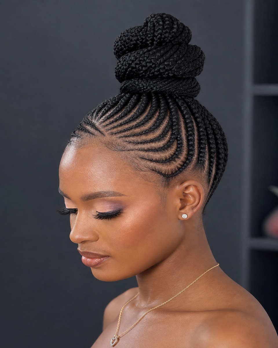 Chignon tissage ghana
